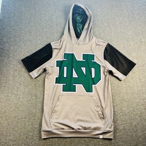 Notre Dame BSN Sports Hooded Shirt Size Medium